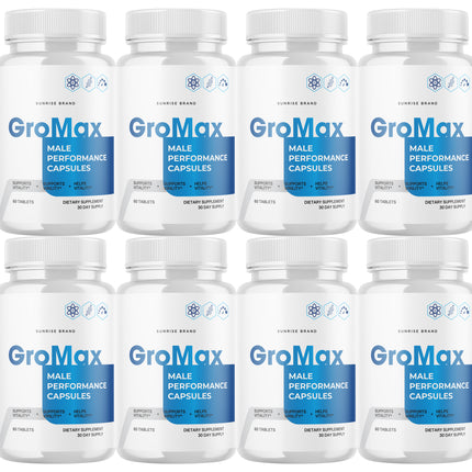 Gro Max Male Performance Capsules - 8 Pack