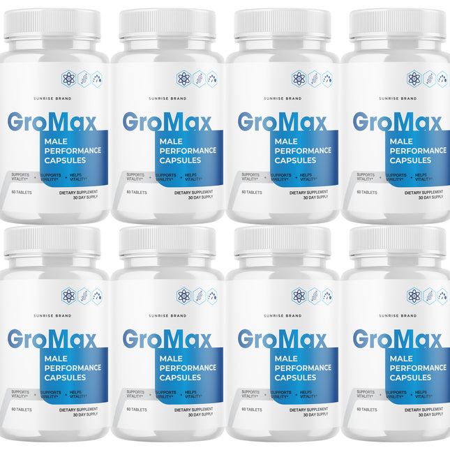 Gro Max Male Performance Capsules - 8 Pack