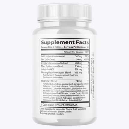 Gro Max Male Performance Capsules - 5 Pack