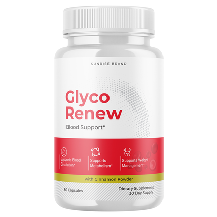 Glyco Renew Advanced Blood Support Pills for Healthy Blood Sugar Levels - 60 Caps