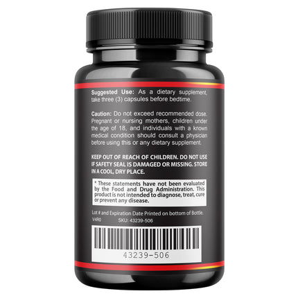 Iron Pump Male Capsules - Promote Blood Flow Muscle Function - 8 Pack