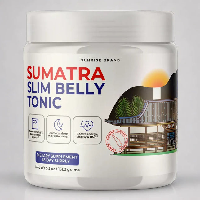 Sumatra Slim Belly Tonic Powder - Official Formula Support Weight Loss - 1 Pack