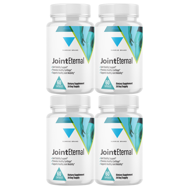 Joint Eternal Dietary Supplement to Alleviate Muscle & Joint Discomfort - 4 Pack