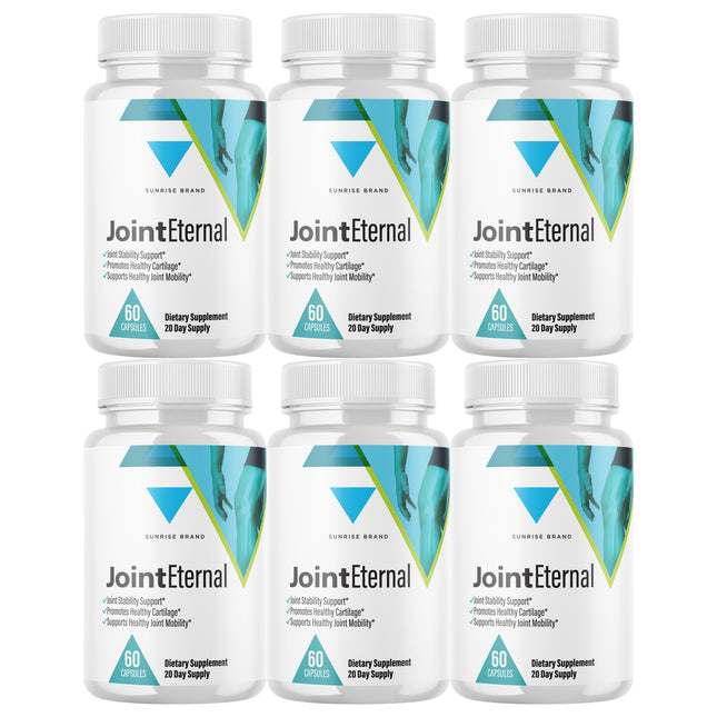 Joint Eternal Dietary Supplement to Alleviate Muscle & Joint Discomfort - 6 Pack