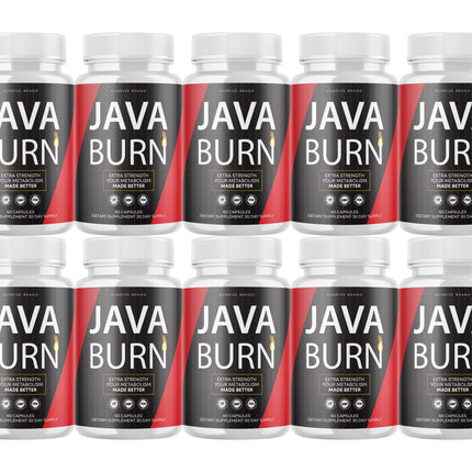 Java Burn Powerful Formula, Java Burn Now in Pills, Maximum Strength - 10 Pack