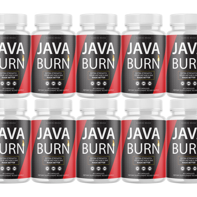 Java Burn Powerful Formula, Java Burn Now in Pills, Maximum Strength - 10 Pack