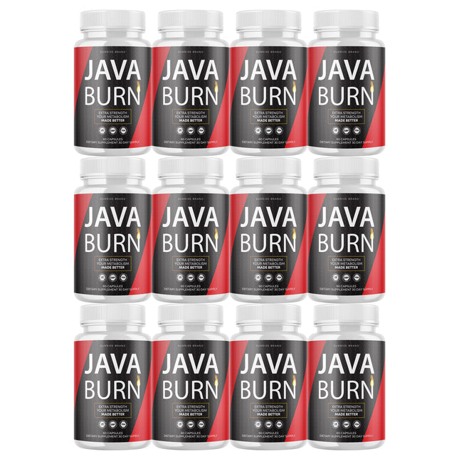 Java Burn Powerful Formula, Java Burn Now in Pills, Maximum Strength - 12 Pack