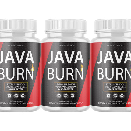 Java Burn Powerful Formula, Java Burn Now in Pills, Maximum Strength - 3 Pack