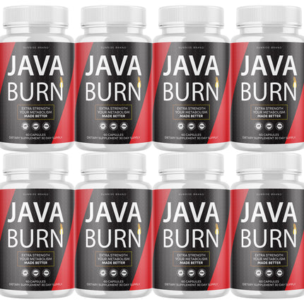 Java Burn Powerful Formula, Java Burn Now in Pills, Maximum Strength - 8 Pack
