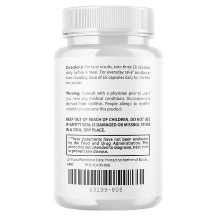 Joint Eternal Dietary Supplement to Alleviate Muscle & Joint Discomfort - 60 caps