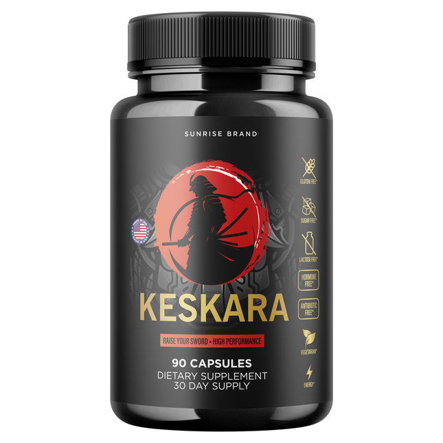 Keskara Male Health Pills to Boost Vitality and Overall Performance - 60 Capsules