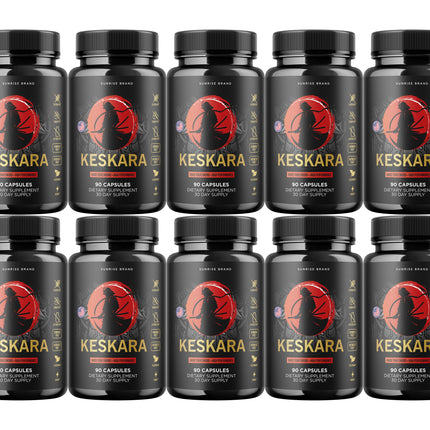 Keskara Male Health Pills to Boost Vitality and Overall Performance - 10 Pack