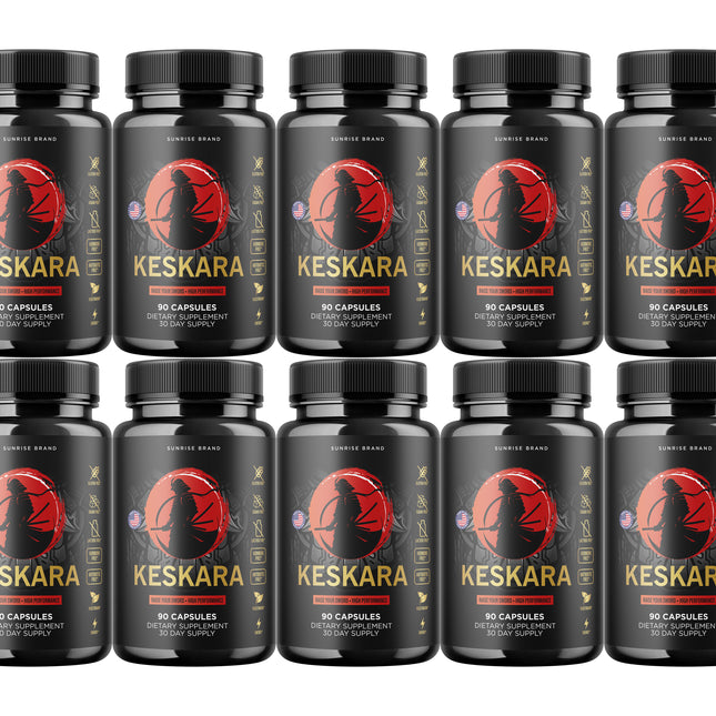 Keskara Male Health Pills to Boost Vitality and Overall Performance - 10 Pack