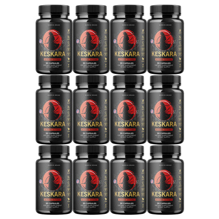 Keskara Male Health Pills to Boost Vitality and Overall Performance - 12 Pack