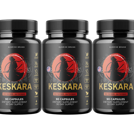 Keskara Male Health Pills to Boost Vitality and Overall Performance - 3 Pack