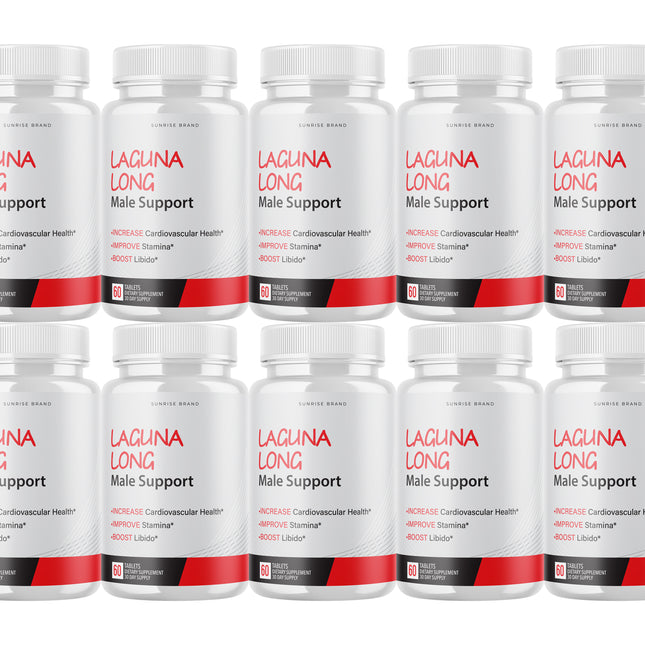 Laguna Long Pills - Male Vitality Support Supplement - 10 Pack
