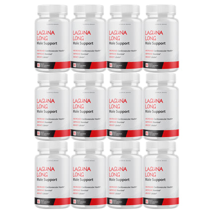 Laguna Long Pills - Male Vitality Support Supplement - 12 Pack