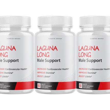 Laguna Long Pills - Male Vitality Support Supplement - 3 Pack