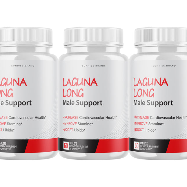 Laguna Long Pills - Male Vitality Support Supplement - 3 Pack