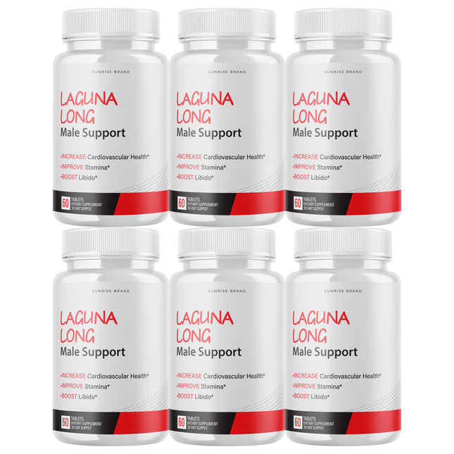 Laguna Long Pills - Male Vitality Support Supplement - 6 Pack