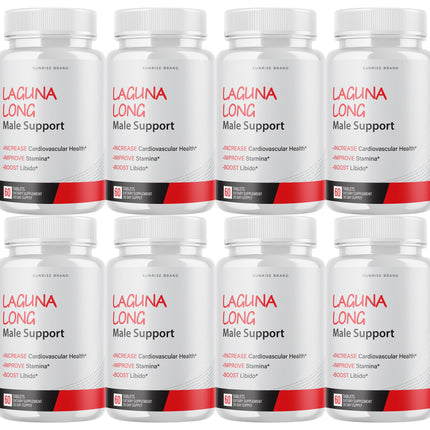 Laguna Long Pills - Male Vitality Support Supplement - 8 Pack