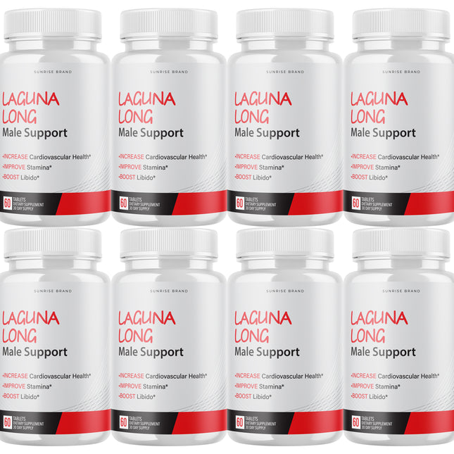Laguna Long Pills - Male Vitality Support Supplement - 8 Pack