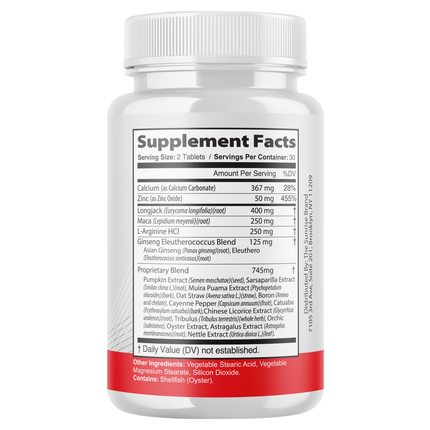 Laguna Long Pills - Male Vitality Support Supplement - 60 Tablets