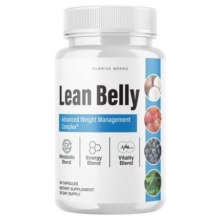 Lean Belly Weight Loss, Appetite Control Supplement - 60 Capsules