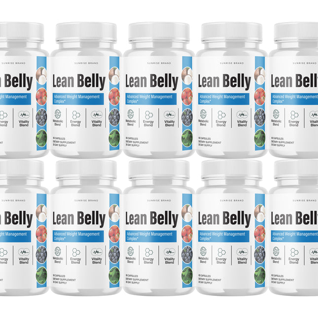 Lean Belly Weight Loss, Appetite Control Supplement - 10 Pack