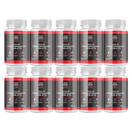 Alpha Bites Male Tablets, Alpha Bites Men's Performance - 10 Pack