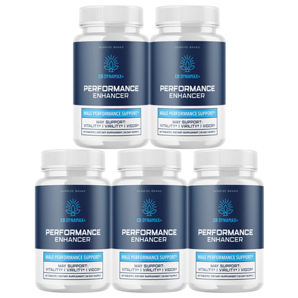 CB Dynamax+ Male Health Pills for Lasting Performance and Endurance - 5 Pack