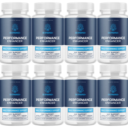 CB Dynamax+ Male Health Pills for Lasting Performance and Endurance - 8 Pack