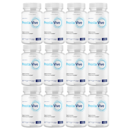 Prosta Vive Supplements for Men - Enhanced Wellness and Vitality - 12 Pack