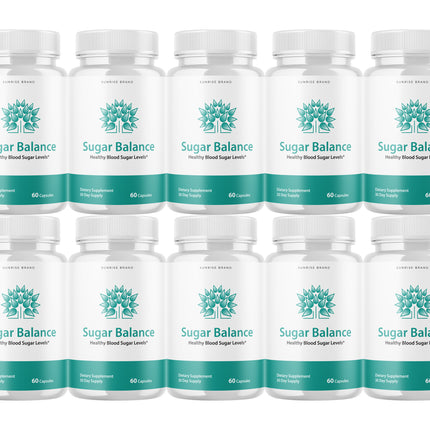 Sugar Balance Capsules, Blood Sugar Balance Blood Sugar Support - 10 Packs