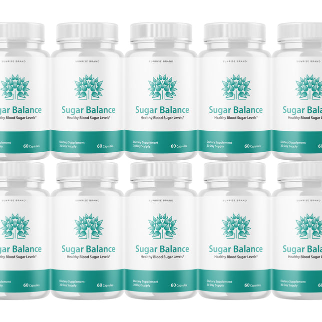 Sugar Balance Capsules, Blood Sugar Balance Blood Sugar Support - 10 Packs