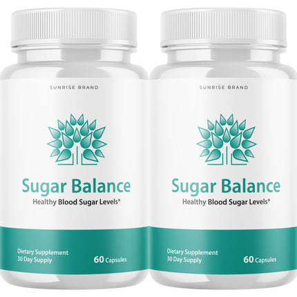 Sugar Balance Capsules, Blood Sugar Balance Blood Sugar Support - 2 Packs