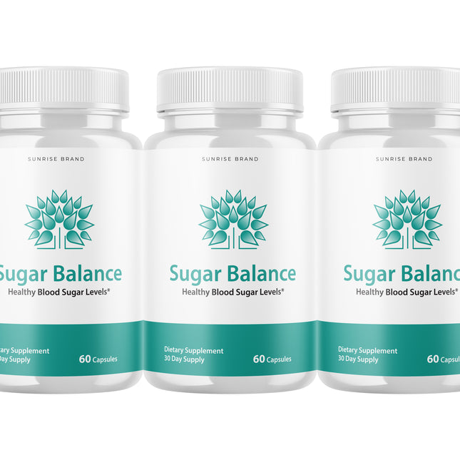Sugar Balance Capsules, Blood Sugar Balance Blood Sugar Support - 3 Packs