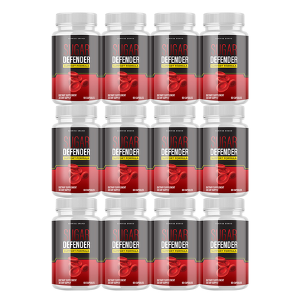 Sugar Defender Pills to Support Healthy Blood Sugar Levels - 12 Pack