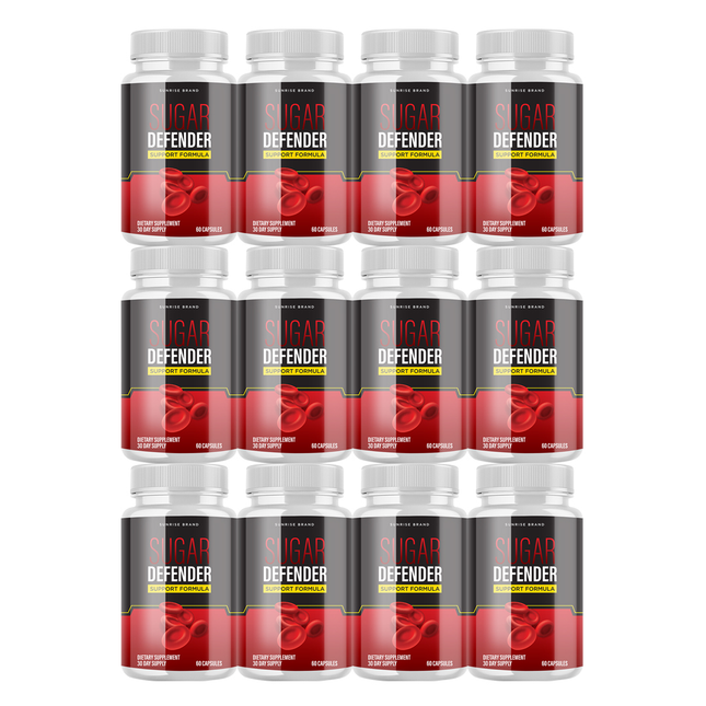 Sugar Defender Pills to Support Healthy Blood Sugar Levels - 12 Pack