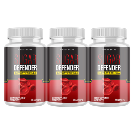 Sugar Defender Pills to Support Healthy Blood Sugar Levels - 3 Pack