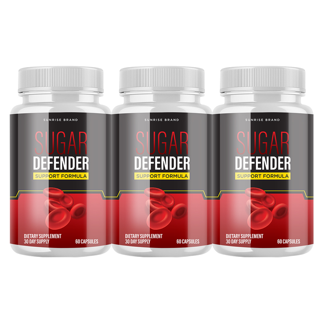 Sugar Defender Pills to Support Healthy Blood Sugar Levels - 3 Pack