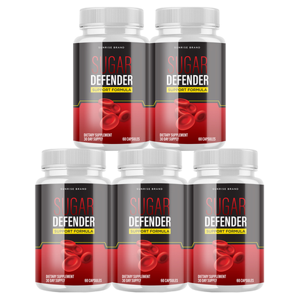 Sugar Defender Pills to Support Healthy Blood Sugar Levels - 5 Pack
