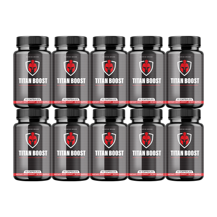 Titan Boost For Men, Titan Boost Pills, TitanBoost Male Performance Big D - 10 Pack