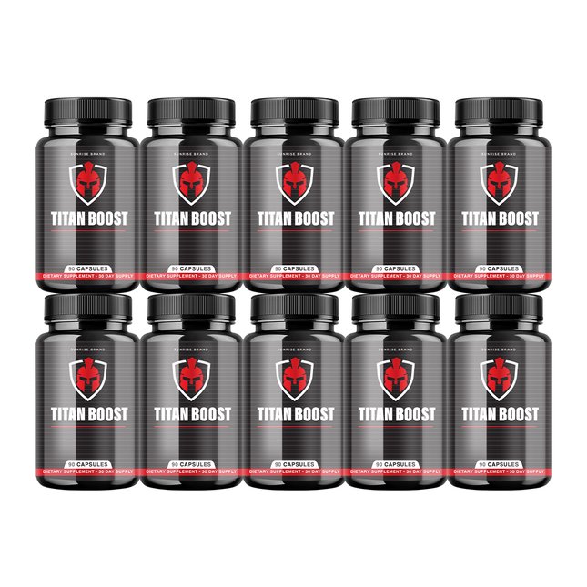 Titan Boost For Men, Titan Boost Pills, TitanBoost Male Performance Big D - 10 Pack