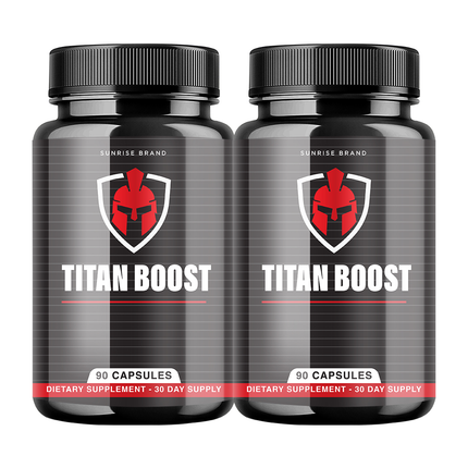 Titan Boost For Men, Titan Boost Pills, TitanBoost Male Performance Big D - 2 Pack