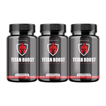 Titan Boost For Men, Titan Boost Pills, TitanBoost Male Performance Big D - 3 Pack