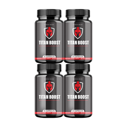 Titan Boost For Men, Titan Boost Pills, TitanBoost Male Performance Big D - 4 Pack