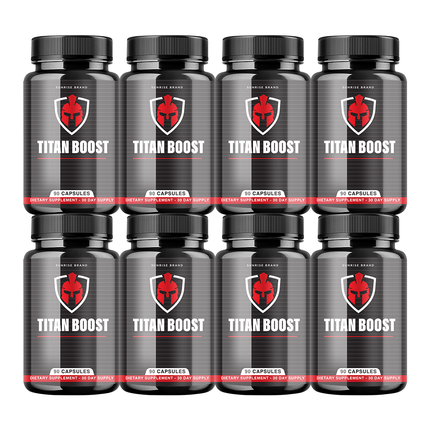 Titan Boost For Men, Titan Boost Pills, TitanBoost Male Performance Big D - 8 Pack