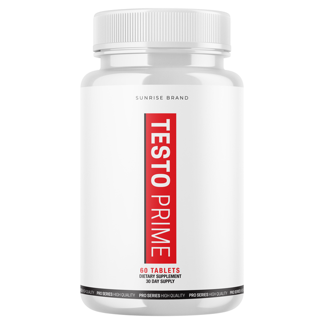 Testo Prime Tablets Extra Strength Formula Supplement - 60 Tablets
