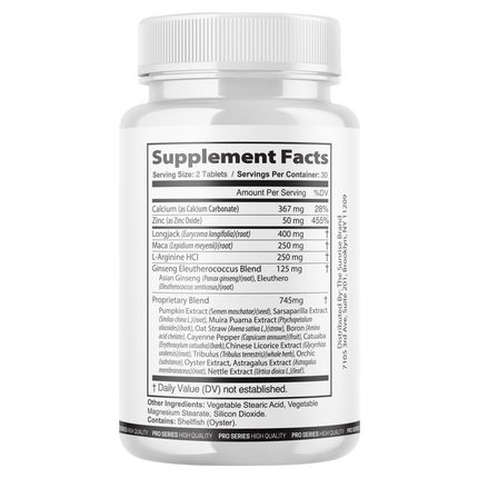 Testo Prime Tablets Extra Strength Formula Supplement - 12 Pack